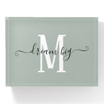 Ermutigende Angebotsträume Große erste Monogramm-S