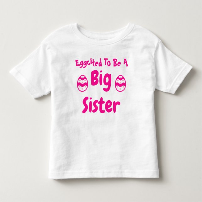 Ermutigt als große Schwester Kleinkind T-shirt (Vorderseite)