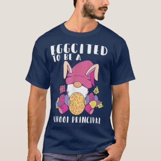 Ermutigt, ein Schuldirektor Gnome Bunny East zu se T-Shirt