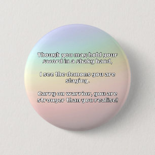 Ermutigung des Empath Warrior zu einem positiven Z Button