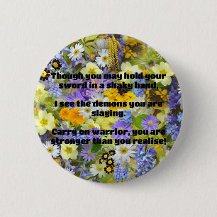 Ermutigung des Empath Warrior zu einem positiven Z Button
