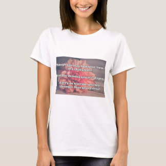 Ermutigung des Empath Warrior zu einem positiven Z T-Shirt