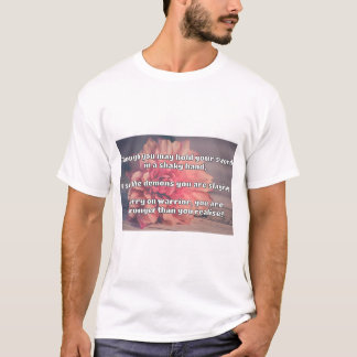 Ermutigung des Empath Warrior zu einem positiven Z T-Shirt