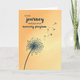 Ermutigung für 12-Stufen-Lüster der Erholung Karte