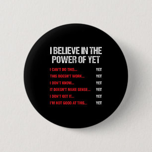 Ermutigung glaubt an den Power der Motivation Button