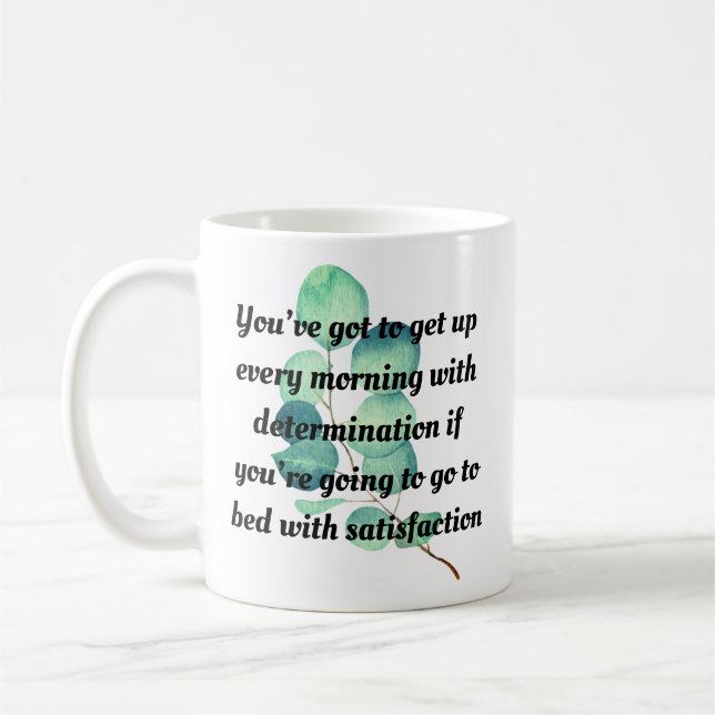Ermutigung zu Motivierend Angebot Kaffeetasse (Links)