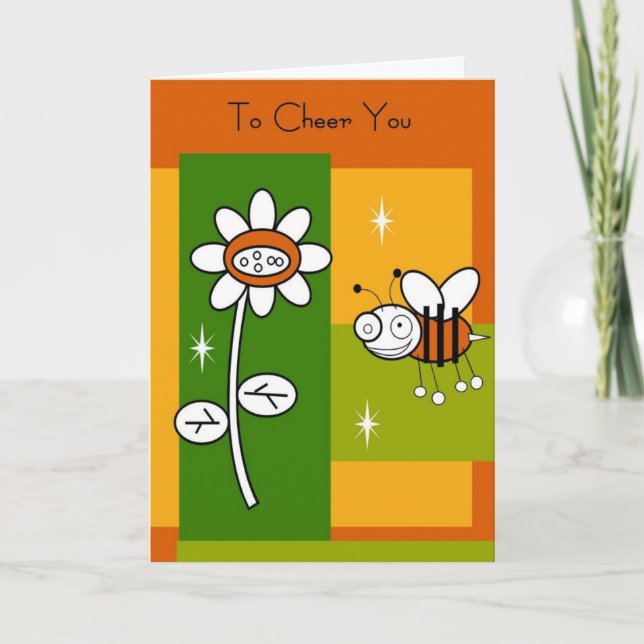 Ermutigungskarte "To cheure you" Karte (Vorderseite)