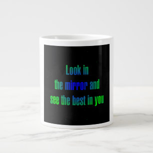 Ermutigungszitat # 116 Jumbo-Tasse