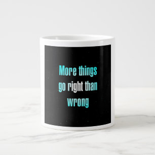 Ermutigungszitat # 120 Jumbo-Tasse