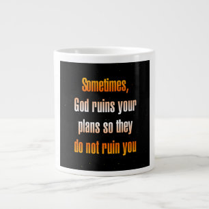 Ermutigungszitat # 137 Jumbo-Tasse