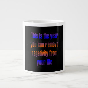 Ermutigungszitat # 215 Jumbo-Tasse