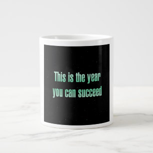 Ermutigungszitat # 230 Jumbo-Tasse