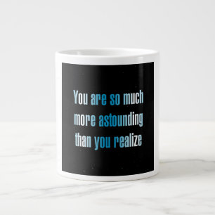 Ermutigungszitat # 274 Jumbo-Tasse