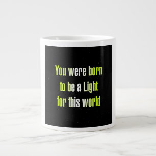 Ermutigungszitat # 341 Jumbo-Tasse