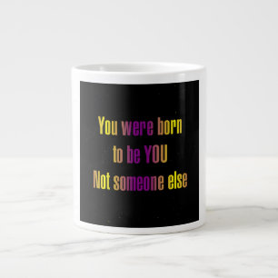 Ermutigungszitat # 346 Jumbo-Tasse