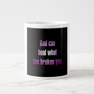 Ermutigungszitat # 41 Jumbo-Tasse