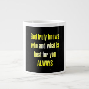 Ermutigungszitat # 71 Jumbo-Tasse