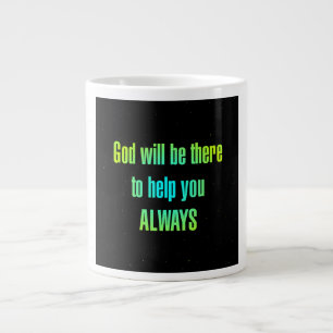 Ermutigungszitat # 76 Jumbo-Tasse