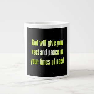 Ermutigungszitat # 80 Jumbo-Tasse