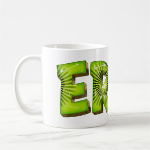 Erna Name Kiwi Style Tasse Teetasse Kaffeetasse