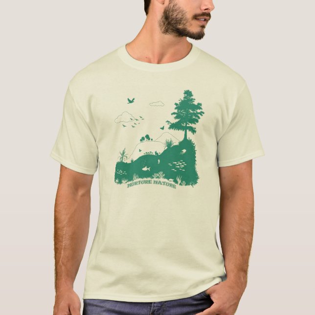 Ernähren Sie Natur T-Shirt (Vorderseite)