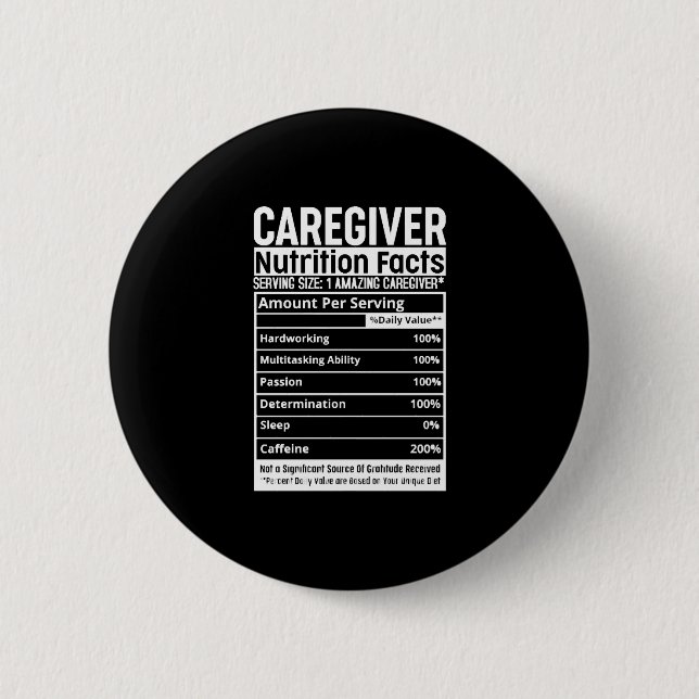 Ernährung des Tieres Aufwertung Caregivin Button (Vorderseite)