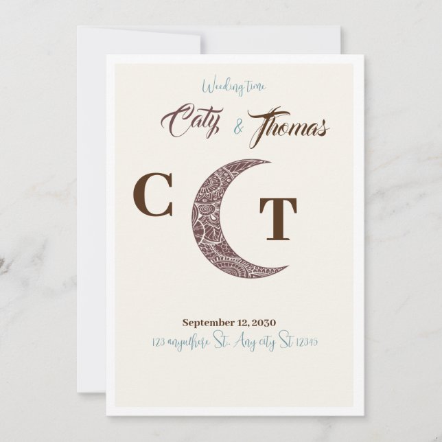 Ernährung Einladung (Vorderseite)