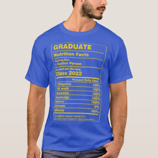 Ernährung Fakten Graduate T-Shirt