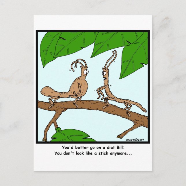 Ernährung Postkarte (Vorderseite)