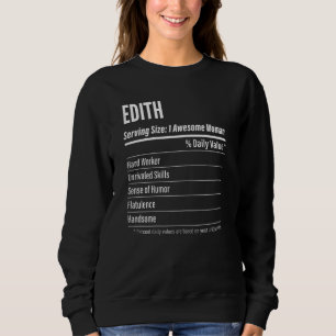 Ernährung von Frauen Sweatshirt