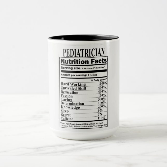 Ernährung von Kinderarzneimitteln Fakten Tasse (Zentrum)