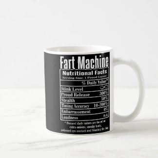Ernährungsfakten Furzmaschine Väter Witze Lustiges Kaffeetasse