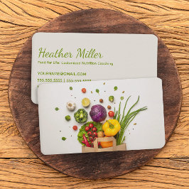 Ernährungslehrer Visitenkarte