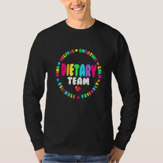 Ernährungsteam-Schätzungswoche Gesundheitswesen Di T-Shirt