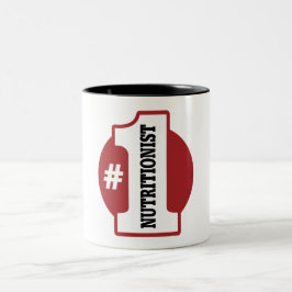 Ernährungswissenschaftler der Nr.-1 Zweifarbige Tasse
