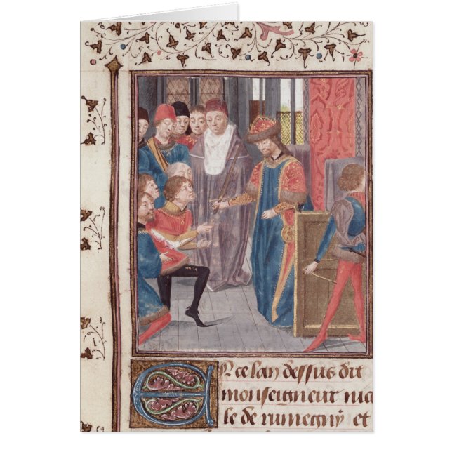 Ernennung von zwei Rittern (Vorne)