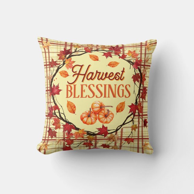 Ernest Blessings Kissen (Vorderseite)