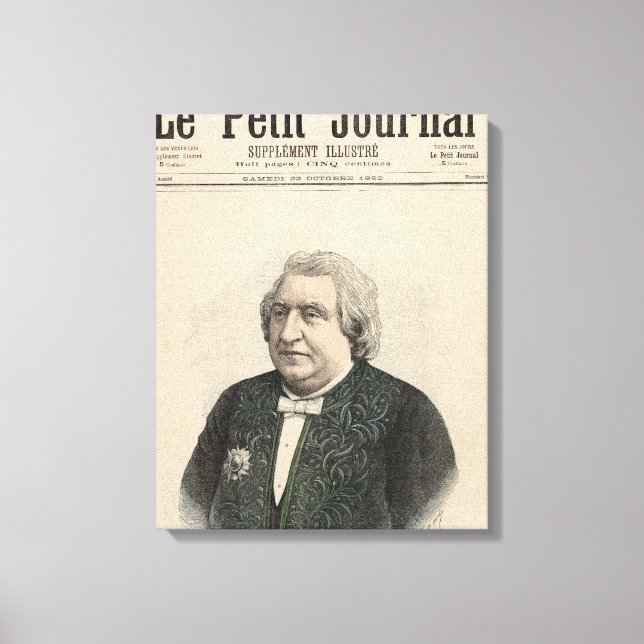 Ernest Renan Leinwanddruck (Vorderseite)