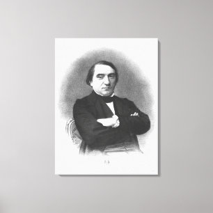 Ernest Renan nach einer Fotografie durch Pierre Leinwanddruck