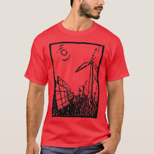 Erneuerbare Energie auf der Grundlage des Siebdruc T-Shirt