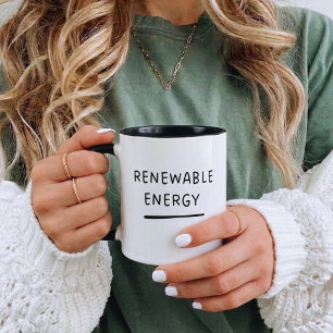 Erneuerbare Energie – Lustiger süßer umweltfreundl Tasse