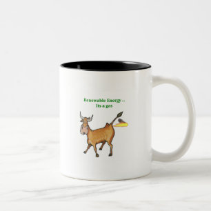 Erneuerbare Energie Zweifarbige Tasse