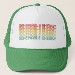 Erneuerbare Energien Truckerkappe