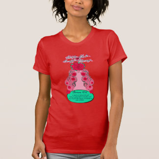 Erneuern Sie Ihren Geist - Erröten Sie die Rose T-Shirt