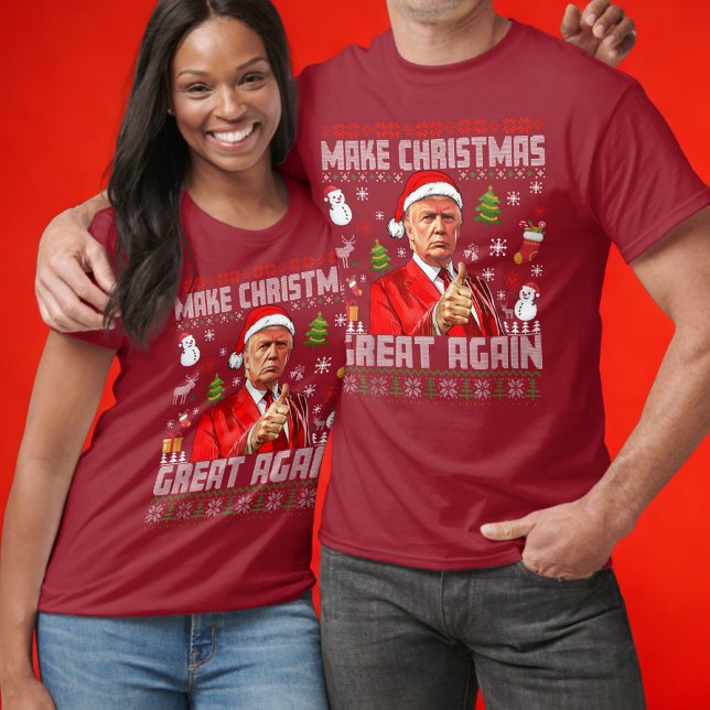 ERNEUT GROSSARTIGE CHRISTMAS | Trump Red T-Shirt (Von Creator hochgeladen)