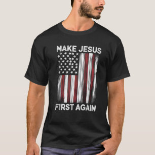 Erneut Jesus Christliches Gebet katholisch machen T-Shirt