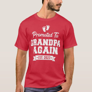 Erneut zum Opa befördert 2023 Bald wieder Großvate T-Shirt