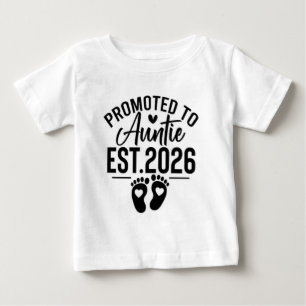 Erneut zur großen Schwester befördert Bekanntgabe  Baby T-shirt