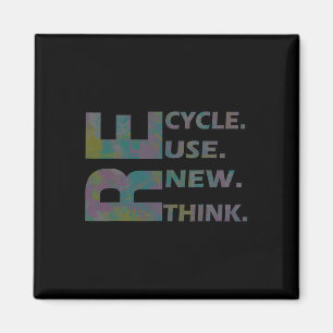 Erneute Neuausrichtung von Krisen - Umwelt gerecyc Magnet