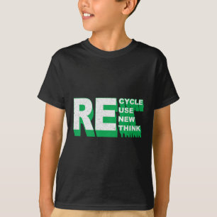 Erneute Neuausrichtung von Krisen - Umwelt gerecyc T-Shirt